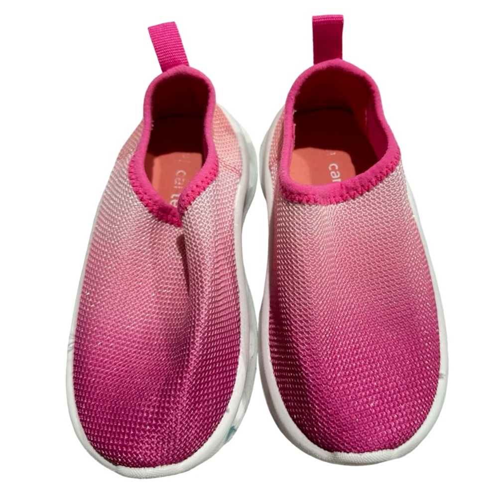 Carter’s Pink Ombre Slip On Sneakers Toddler Girls Size 8M